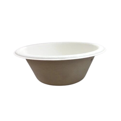 180Ml Round Paper Bowl - Pattern Type: Plain