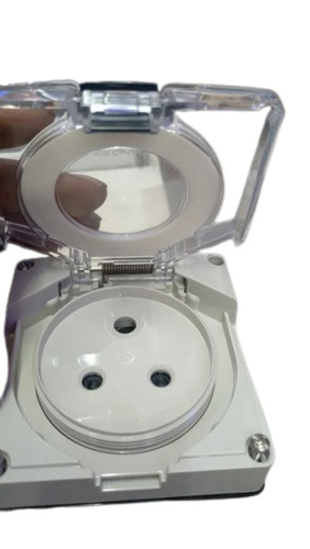 Electrical Sockets - PVC Material Heavy Duty Style Portable Fittings | Very Good Quality Perfect Finishing Durable Performance 1 Year Warranty