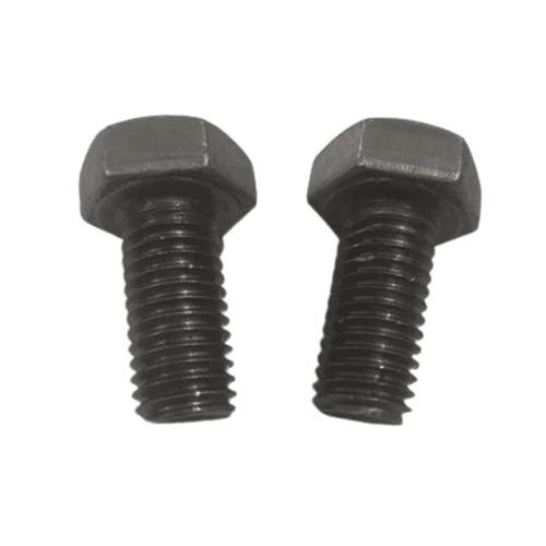 Mild Steel Bolt - 6mm to 60mm, Black Color, Galvanized Finish, Hexagon Head Type | High Tensile Strength, Corrosion and Rust Resistant, Portable Design