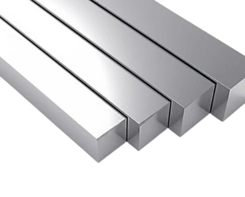 Stainless Steel Square Bars - Fine Finished, Very Good Quality, Durable Silver Industrial Grade, Polished Surface