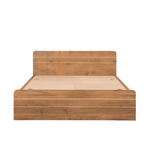 Wooden Bed - Supreme Quality Rectangular Shape Brown Color | Higher Strength Termite Resistance Long Life Durability Soft Dry Cloth Care