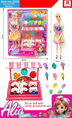 2026 11 Inches Alia Doll Candy World Doll