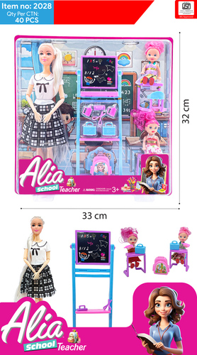 2028 11 Inches Alia Doll School Teacher Doll