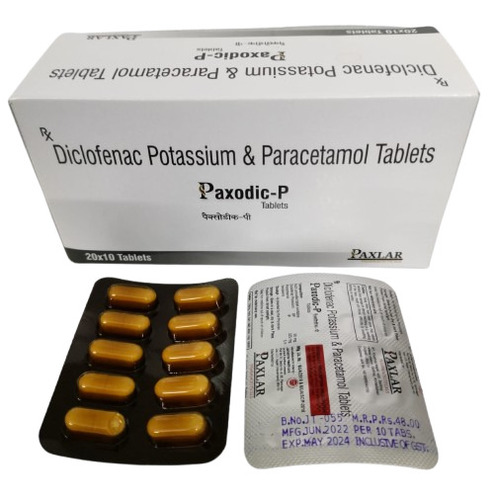 Diclofenac Potassium Paracetamol Tablets