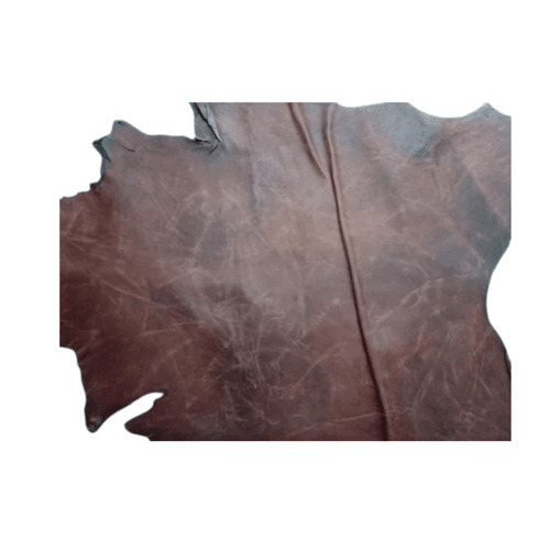 Leather Fabric - Color: Brown