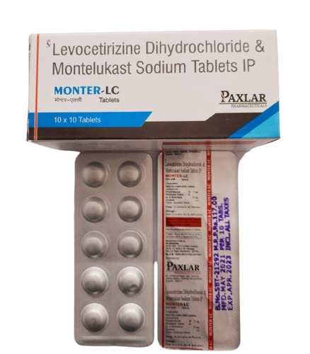 Levocetirizine Dihydrochloride And Montelukast Sodium Tablets Ip - Suitable For: [