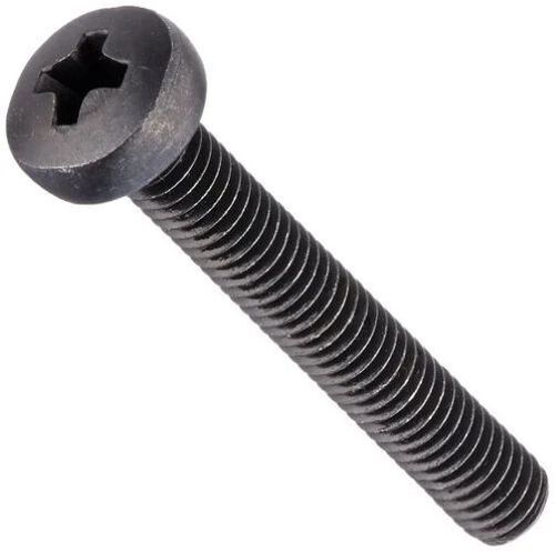 Mild Steel Screw - Alloy Cheese Head, Standard Sizes, Grey Coated Finish | Precision Threads, Long-Lasting Performance, Heat Resistant, Eco-Friendly Material