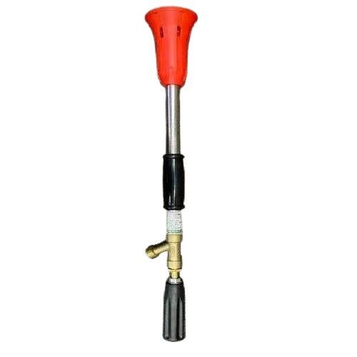 Steel Spray Gun - Durable Steel, High-Pressure, Red & Black | Precision Nozzle, Ergonomic Grip, Adjustable Spray Pattern, Heavy-Duty Design