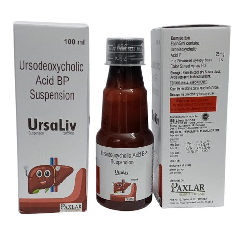 Ursodeoxycholic Acid Bp Syrup 100 Ml