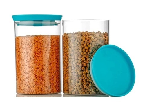 Household Plastic Containers - Color: Multicolor