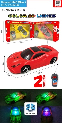 M40 New 2 Function 1:18 Racing Reality Remote Control Car - Toys Material: Plastic