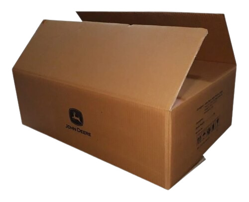 Printed Corrugated Box - Color: Brown