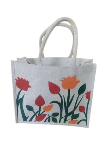 Printed Jute Bag  - Color: ....................................