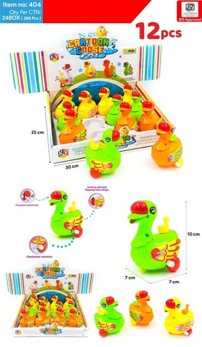 404 12 Pcs Cartoon Swan