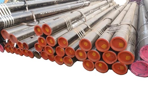 Carbon Steel Seamless Pipe - A106 GR.B, 15NB to 300NB, Surface Finish: Mill Finished, Length: 5.5M to 6.5M | Applications: Hydraulic, Oil, Structure, Color: Silver, Section Shape: Round