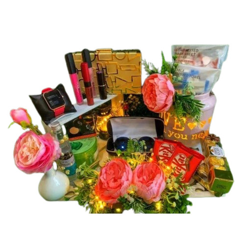 Cosmetic Gift Hamper - Handmade, Multicolor Packaging in Box | Perfect for Birthdays and Anniversaries, Customized Shape for Unique Gifting