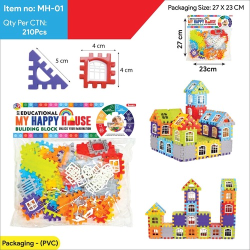 Mh-01 My Happy House Building Block Toy