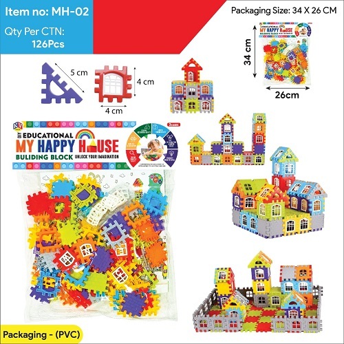 plastic building block