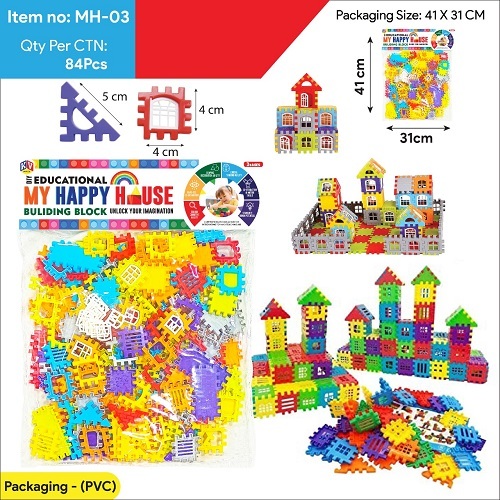 Mh-03 My Happy House Building Block