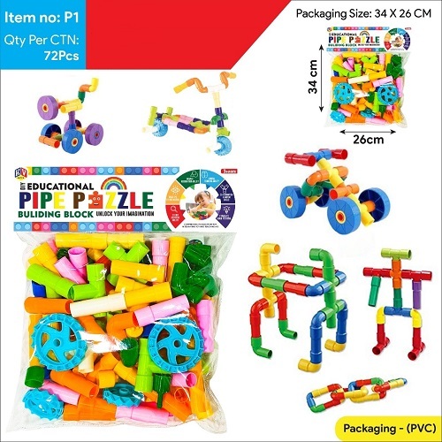 P-1 Educational Pipe Puzzle