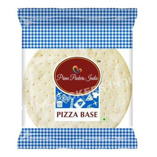 Pizza Base Packaging Pouch - PET Material, Printed with Rotogravure, Multi-Layer Lamination for Enhanced Food Preservation