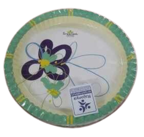 Printed Paper Plate  - Color: All