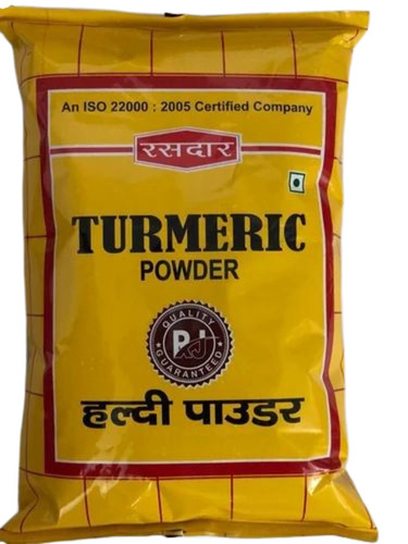 Turmeric Powder Packaging Pouch - Plastic Material , Printed Pattern for Secure and Durable Storage