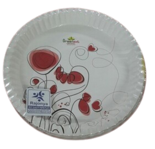 White Paper Plate - Feature: All