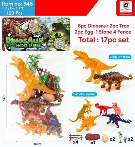 348 8 Pc Dinosaurs