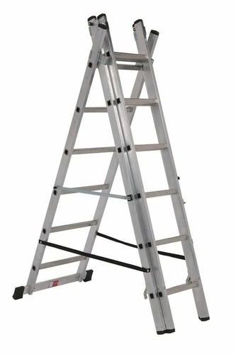 Combination Ladder - Material: Galvanized Steel