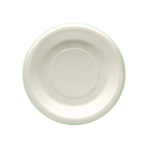 Disposable Paper Plates - Color: White