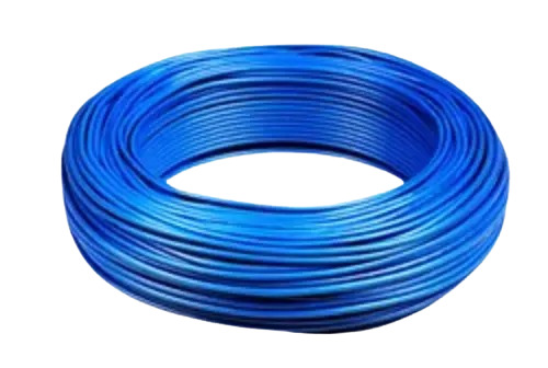 Electric Wire - Copper & PVC, 90 Meters Long, Blue Color | Durable, Perfect Finishing, 1 Year Warranty