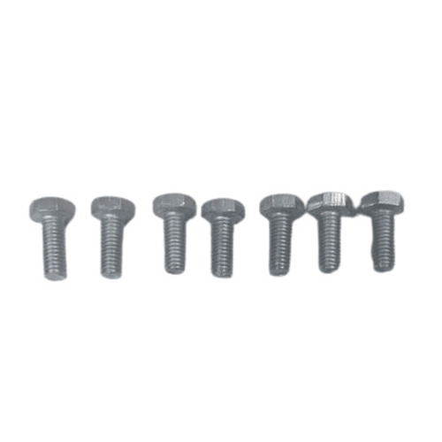 Hex Head Bolts - Stainless Steel, Standard Size, Silver Finish | Lightweight, Ruggedly Constructed, Corrosion & Rust Resistant