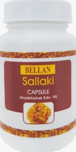Sallaki Ayurvedic Capsule - 60 Count for Joint Relief | Supports Arthritis Fibrositis Spondylitis Sprains Strains Low Back Ache