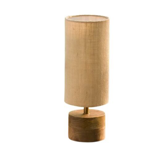 Cylinder Lamp Shade - Ceramic & PC,  Lightweight Design, Cream, Eco-Friendly Material, Minimalist Style, Hand Painted Finish, Warm Lighting Effect, Rustic Aesthetic, Easy to Install