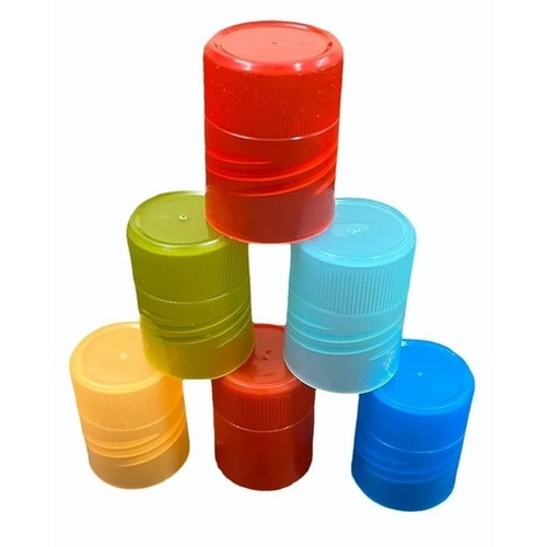 Fridge Bottle Cap - Plastic 32 mm Size Available in Multiple Colors | Leak and Crack Resistance Ideal for Events and Parties