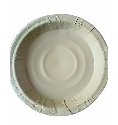 Disposable White Paper Plate - Product Type: Coloring Products