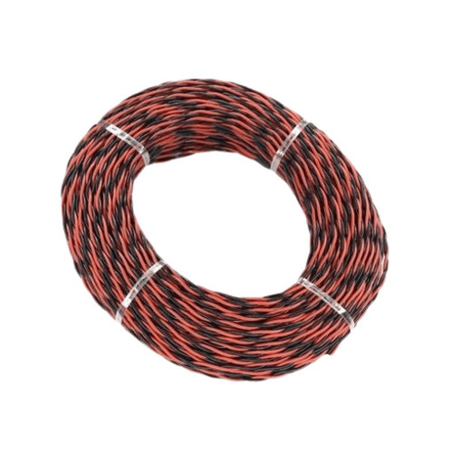 Electrical Wire - Copper Conductor, Standard Size, Red and Black Color | Shock, Heat, Fire, Flame Resistant, Flexible, Easy to Use