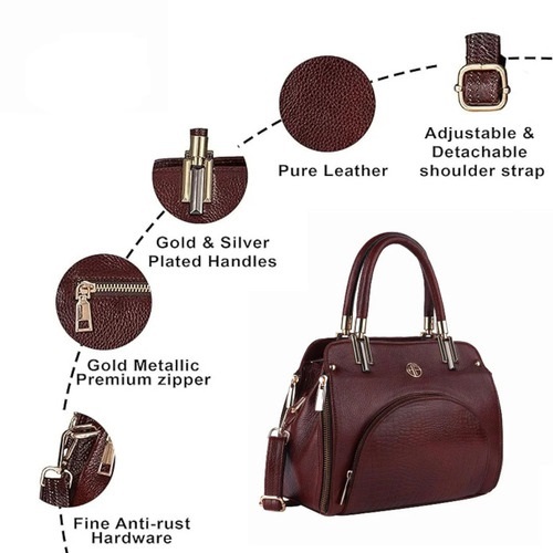 Ladies Leather Bags  - Color: All