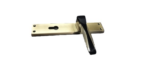 Mortise Handles - Metal, All Sizes, Silver Color, Non-Polished Finish - Rust Proof, Perfect for Door Fitting