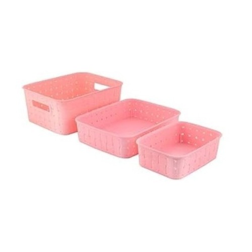 Plastic Buckets - Color: Pink