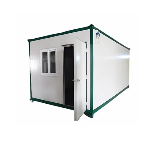 Security Guard Cabin - Door Material: Pvc Window
