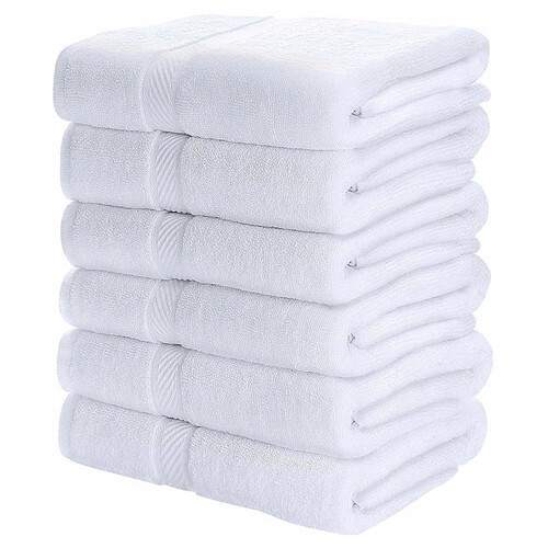 Terry Bath Towel - Color: White