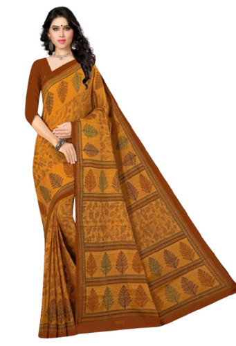 Cotton Saree - Design: F