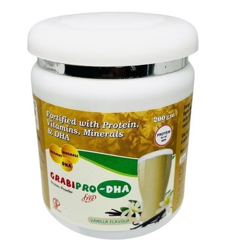 Grabipro Dha Protein Powder Vanilla Flavour