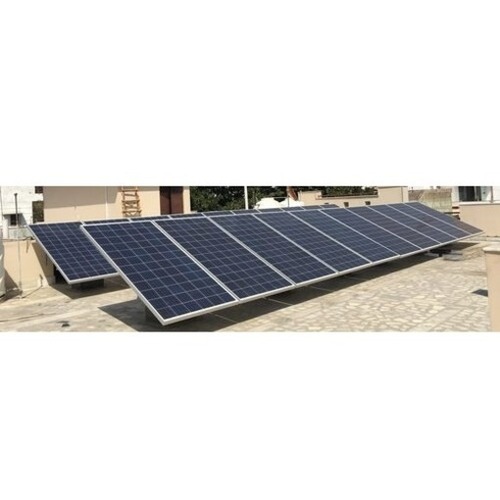 Solar Rooftop Panel - Color: Blue