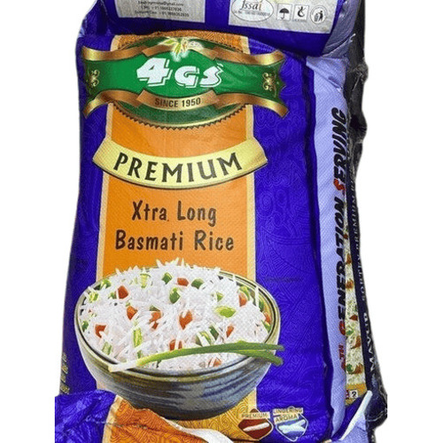 Basmati Rice - Organic Long Grain, White Color - Gluten-Free, High in Protein, Nutrient-Enriched, Easy to Digest, Perfect for Vegetarian Diets