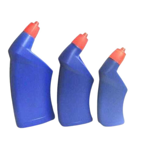 Blue Toilet Cleaner Bottles - Material: Plastic