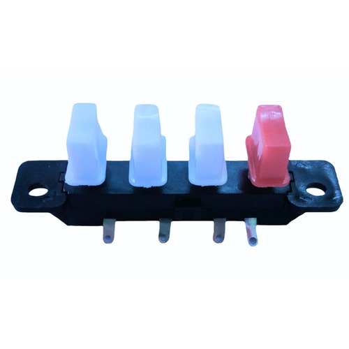 Electric Table Piano Switch - Plastic, 220 Volt, 3 Speed, White & Black | Rust Proof, High Quality Polished Finish, Energy Efficiency Rated 3 Star