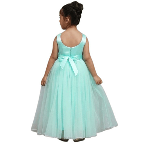 Girls Gown - Color: Sea Green